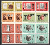 Romania.1976 Civilizatia daco-romana bloc 4 TR.165