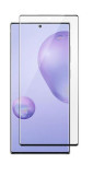 Folie Protectie Sticla Zmeurino Full Body 3D Curved, pentru SAMSUNG Galaxy Note 20 Ultra (Transparent/Negru)