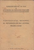 1942 Legitimatie Comisariatul Refugiatilor din Nordul Transilvaniei, deportati