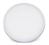 Plafoniera LED, 18 W, rotunda, 4000 K, diametru 21.3 cm, alb