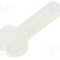 Surub M3, poliamida, lungime 12mm, cap rotund, pas filet 0.5, DREMEC - 8G204M3X12