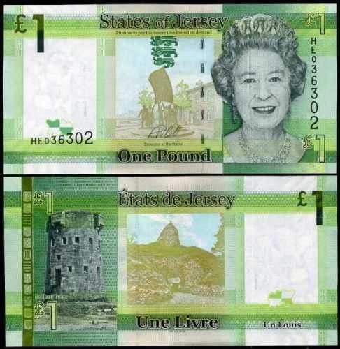 !!! JERSEY - 1 POUND (2018) - P 32 b - UNC