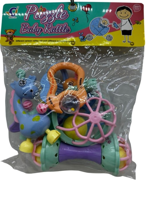 Set zdranganele sunatori bebe cu mingiuca