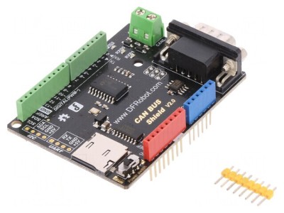 Shield CAN Arduino MCP2515 I2C UART 3.3-5VDC DFR0370 foto