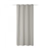 Draperie opaca Stella cu inele Jemidi, 140 x 245 cm, Gri, Poliester, 55283.25.01