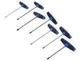 Kit șurubelnițe Torx GEDORE, m&acirc;ner dublu 120mm T