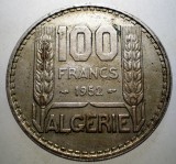 B.497 ALGERIA OCUPATIE FRANCEZA 100 FRANCS FRANCI 1952