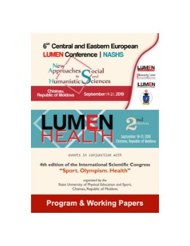 Working Papers Volume - 6th Central and Eastern European LUMEN International Scientific Conference NASHS2019 &amp;amp; 3rd LUMEN Health International Scientif foto