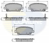 Set placute frana,frana disc HONDA CIVIC VIII Hatchback (FN, FK) (2005 - 2012) COMLINE CBP31586