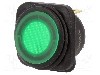 Intrerupator OFF-ON, 2 pozitii, SPST, SCI - R13-203B84-01-BGGN1