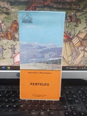 Penteleu, hartă turistică montană, Mihai Ielenicz și Mircea Muscanu Editura pentru turism, București 1991, 212 foto