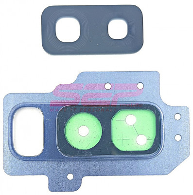 Geam camera cu Rama Samsung Galaxy S9 PLUS / S9+ / G965 BLUE foto