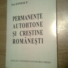 Permanente autohtone si crestine romanesti - Pr. Prof. Ion Ionescu (2001)