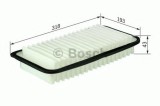 Filtru aer LEXUS RX (MHU3, GSU3, MCU3) (2003 - 2008) BOSCH 1 987 429 187