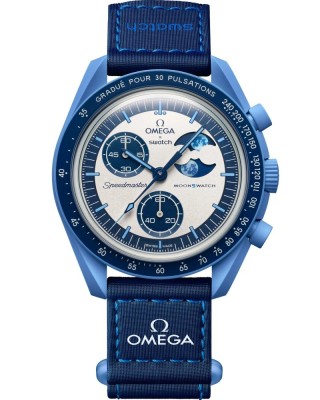 CEAS SWATCH X OMEGA MISSION TO THE MOON THE SUPER BLUE Moonphase- 2025 ! foto