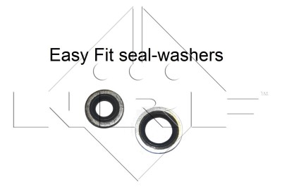 NRF 350075 EASY FIT Condensator, climatizare foto