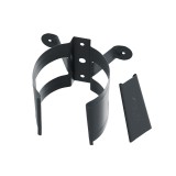 Colier burlan pentru sistem pluvial, Bilka, metalic, grafit (RAL 7024), mat, D 90 mm