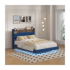 PAT MARIO ALBASTRU 160X200 FARA SALTEA