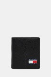 Tommy Jeans portofel culoarea negru, AM0AM13698