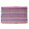 Covoras rustic, multicolor, cu franjuri, Syamag, 80x50 cm 80 x 50