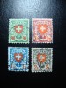 ELVETIA 1924 SERIE STEMA, Stampilat