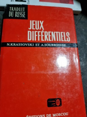 Jeux differentiels - N. Krassovski foto