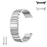 Curea metalica compatibila Samsung Galaxy Watch Ultra2, telescoape Quick Release, 22mm, Silver