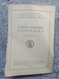 Dr. Kurt Wessely - A Doua Diploma Leopoldina (Academia Romana - Memoriile Sectiunii Istorice)