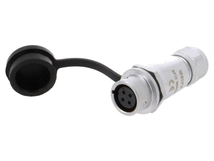 Conector mamă 4 pini IP67