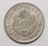 10 BANI 1955 . DETALII EXCELENTE ., Nichel