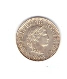 Moneda Elvetia 5 rappen 2008, stare foarte buna, curata, Europa, Cupru-Nichel