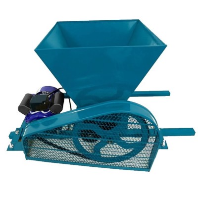 Zdrobitor de struguri electric Broman, putere 2500 W, capacitate de productie 300 kg/h foto