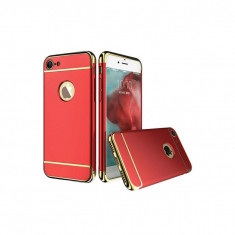 Husa Compatibila cu Apple iPhone 7,iPhone 8 - Iberry Deluxe 3in1 Rosu