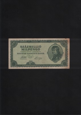 Rar! Ungaria 100000000 100 000 000 o suta milioane milpengo 1946 foto
