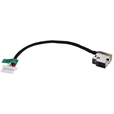 Mufa alimentare laptop, Vaxiuja, Compatibila cu HP Omen 15-ax023dx 15-ax210nr 15-ax250wm, Negru foto