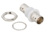Adaptor BNC mamă, 75&Omega;, pentru montare pe panou, AMPHENOL RF