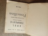 ANUL TERAPEUTIC 1945-1946 , CU UN STUDIU AMPLU DESPRE PENICILINA ** Carte rara !