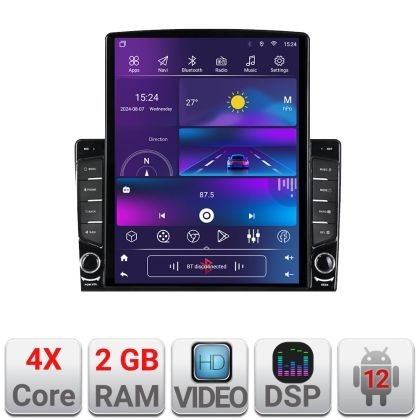 Navigatie VW Passat B5 dedicata Android radio gps internet quad core 2+32 ecran vertical 9.7&quot; kit-b5-v2+EDT-E708 CarStore Technology