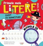 Primele mele litere de tipar. Caiet cu adancituri - Litera