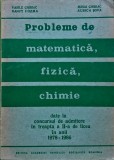 Cumpara ieftin Probleme de matematică. fizică, chimie - 1987 - Vasile Chiriac (@N62)