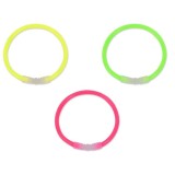 Bratari Multicolore fosforescente, 3 Buc, Oem