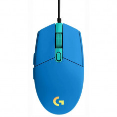 MOUSE gaming cu fir LOGITECH G102 LIGHTSYNC albastru 910-005801 foto