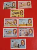 GUINEA ECUATORIALĂ, ISTORIA AVIAȚIEI - SERIE COMPLETĂ MNH, Nestampilat