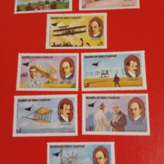 GUINEA ECUATORIALĂ, ISTORIA AVIAȚIEI - SERIE COMPLETĂ MNH