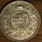 R10 India Britanica -bijuterie argint 917- 1 rupee 1916 AU/UNC -George V- impecabila - dimensiune mare 11.66g &bull; ⌀30.5mm