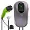 Stație de &icirc;ncărcare Qoltec EV 2in1 Type2 | 22 kW | Wi-fi| LCD | RFID | 3 faze | Wallbox | 5 m