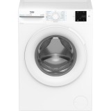Masina de spalat rufe Beko BM3WFU37013WW, 7 kg, 1000 RPM, Clasa A, XL Door, Digital Display, 15 programe, Overflow Safety, Alb