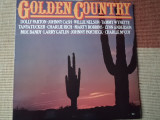 Golden country various disc vinyl muzica country compilatie selectii hituri VG+