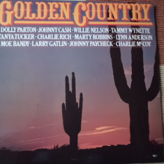 golden country various disc vinyl muzica country compilatie selectii hituri VG+