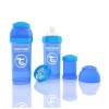 Biberon Twistshake Anti - Colici 260 ml Albastru FitLine Training